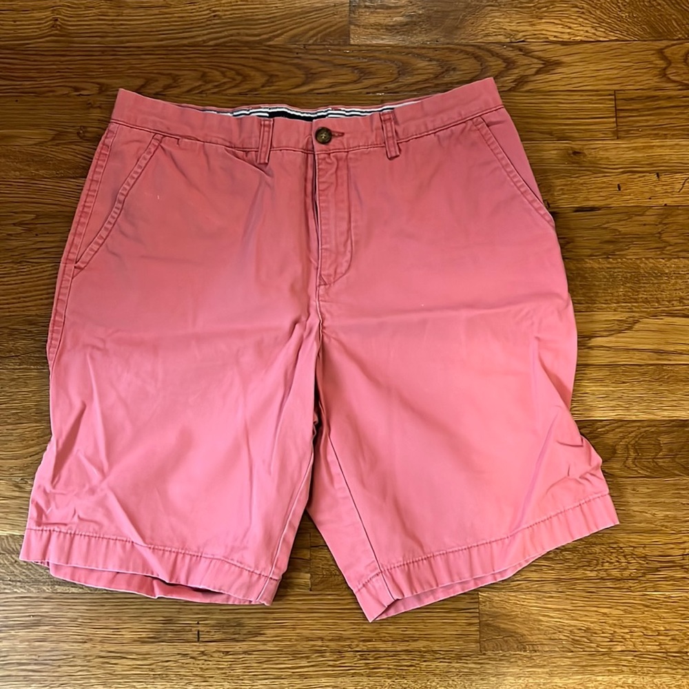 Tommy Hilfiger Mens Shorts- Salmon